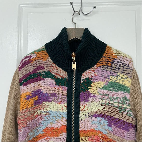 CHLOE Chunky Knit Multi-color Runway Sweater \\ S - Picture 9 of 14